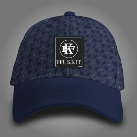 navy cap front