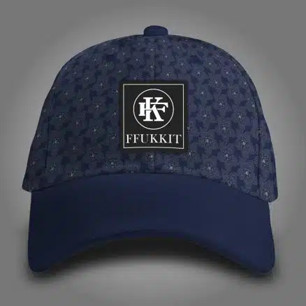 navy cap front