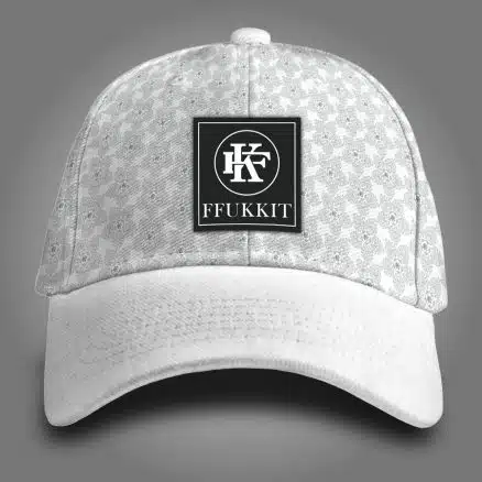 white cap front
